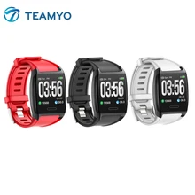 V2 Smart Horloge Mannen Vrouwen IP67 Waterdicht Stappenteller Slaap Fitness Tracker Smart Band Hartslag Bloeddruk Armband Polsband(China)
