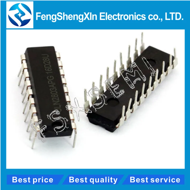 

10pcs/lot ULN2803APG ULN2803 DIP-18 ULN2803AN ULN2803A Octal High Voltage,High Current Darlington Transistor Arrays