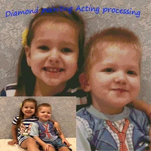 Готовая алмазная живопись Полная работа, картина на заказ Алмазная вышивка действующая обработка, полная дрель ручной работы YF1632