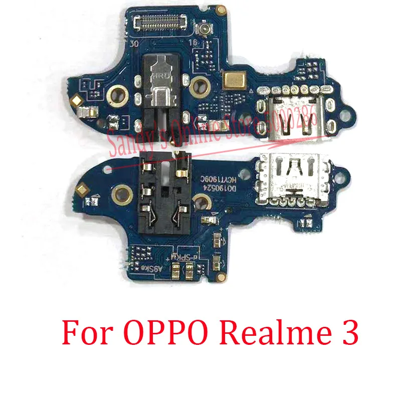 

1 Pcs/Lot USB Charging Port Dock Plug Jack Connector Charge Board Flex Cable For OPPO Realme 3 Replacement Parts