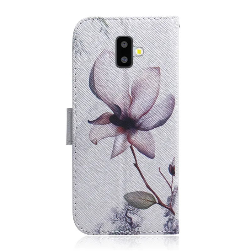 samsung J6plus leather cover case (5)