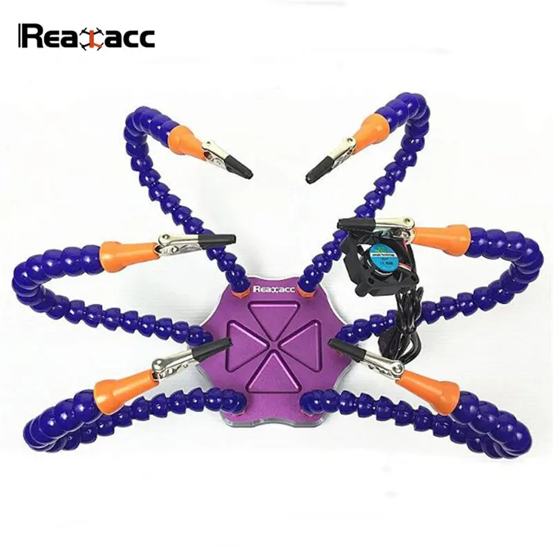 Realacc DIY Инструменты USB вентилятор странная сторонняя сварочная плата шестирычажная паяльная станция для RC мультироторной рамы камеры