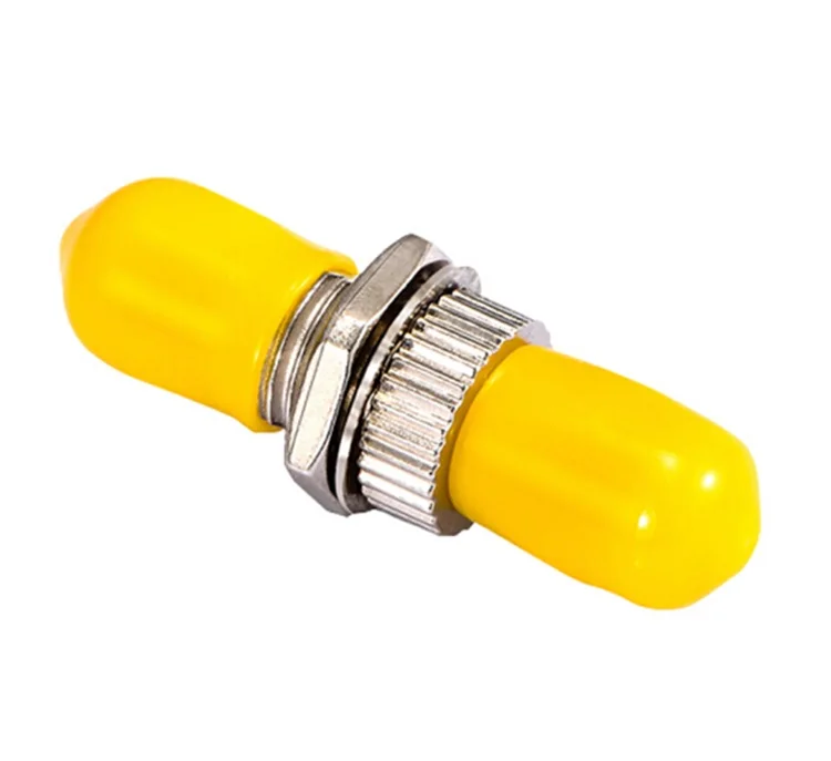 

QIALAN ST/UPC to ST/UPC Simplex Multi mode Metal Fiber Optic Adapter
