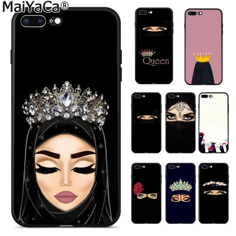 MaiYaCa الحجاب الرسم الأسود عالية الجودة جراب هاتف ل أبل فون 8 7 6 6 ثانية زائد X XS ماكس 5 5 ثانية SE XR الهواتف المحمولة MaiYaCa الحجاب الرسم الأسود عالية الجودة جراب هاتف ل أبل فون 8 7 6 6 ثانية زائد X XS ماكس 5 5 ثانية SE XR الهواتف المحمولة