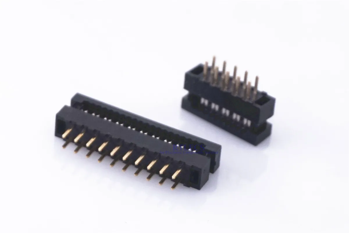 10 шт. разъем DIP Plug FD 2 0 мм Шаг 6 8 12 14 16 18 20 24 26 30 34 40 50 60 Pin адаптер IDC плоский кабель 1