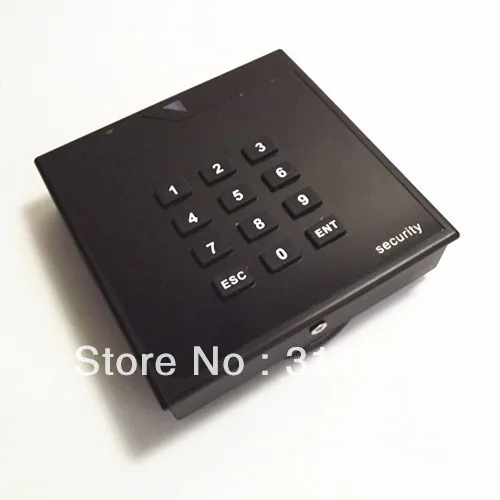 EM4100 4102 125 кГц клавиатура Pincode 12 В синий/красный светодиодный WG26 RFID-ридер |