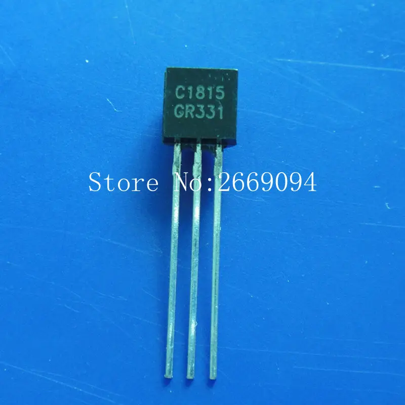 

Free shipping 200PCS 2SC1815 C1815 TO-92 NPN 50V 0.15A Transistor
