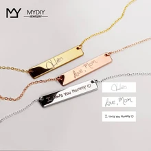 Персонализированная отделка именной браслет для женщин Фирменный золотой браслет из нержавеющей стали розовое золото браслет с гравировкой и браслет ювелирные изделия