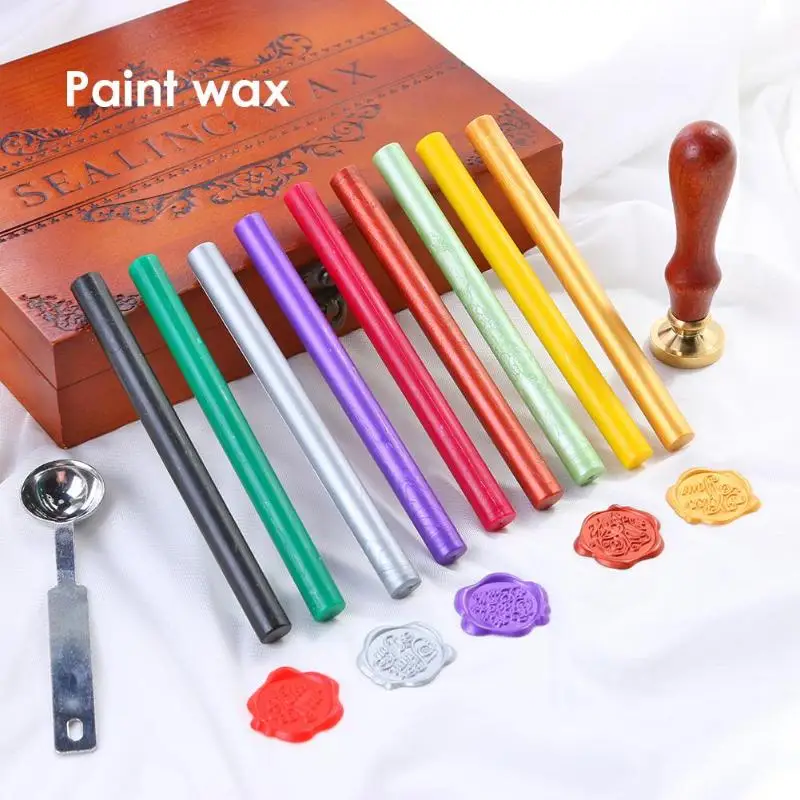 

DIY Sealing Strips for Wax Stamp Beeswax Stick Paint Stamp Seal Wax Envelope Handmade Hobby DIY Tools