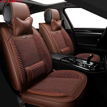 

Car Believe leather car seat covers For mitsubishi pajero 4 2 sport outlander xl asx accessories lancer covers for vehicle seats