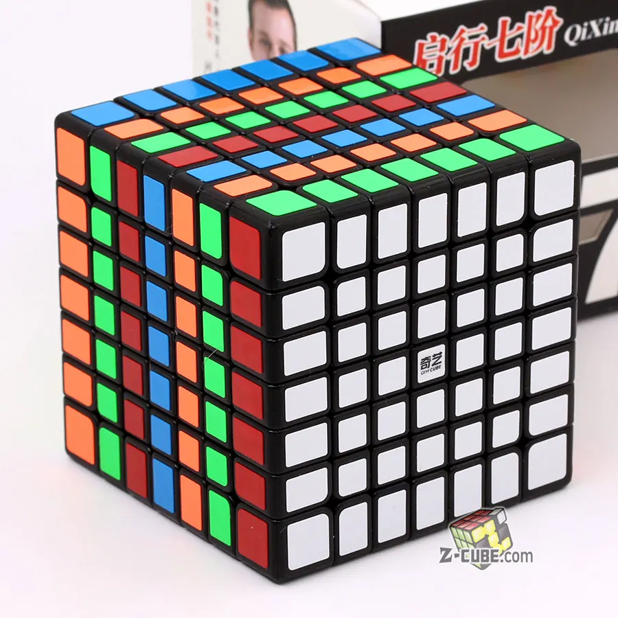 Головоломка магический куб Qiyi куб QiXing S 7x7x7 7*7*7 777 высокий уровень твист мудрые игрушки подарок профессиональная образовательная логическая игра Z