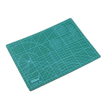 Pvc Rectangle Self Healing Cutting Mat Tool A4 Craft Dark Green 30cm * 22cm pvc rectangle cutting mat a4 durable selfhealing cut pad patchwork tools handmade diy accessory cutting plate dark green 30 22cm