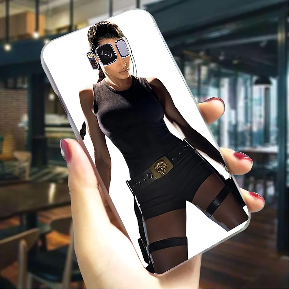 

Plastic Case for Galaxy A8 Plus 2018 Angelina Jolie Case for Note 8 Covers Galaxy S10e M10 M20 M30 S7 Edge S6 S8 S9 Plus S10 8