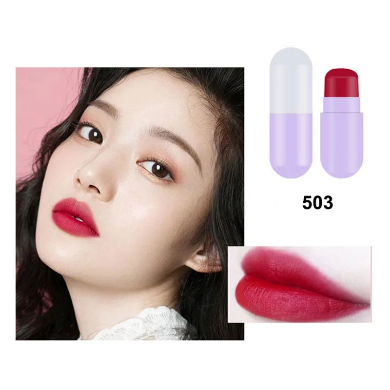 5pcs/set Capsule Small Lipstick Set Waterproof Moisturizing Matte Lipstick Kit Non-Stick Cup Long-Lasting Sexy Lip Stick 5pcs/set Capsule Small Lipstick Set Waterproof Moisturizing Matte Lipstick Kit Non-Stick Cup Long-Lasting Sexy Lip Stick