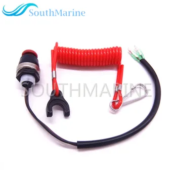 

345069300M 398-06830-0 353068200M 361069300M 353068201M 398068300M Outboard Safety Stop Switch & Lanyard For Tohatsu Nissan Boat