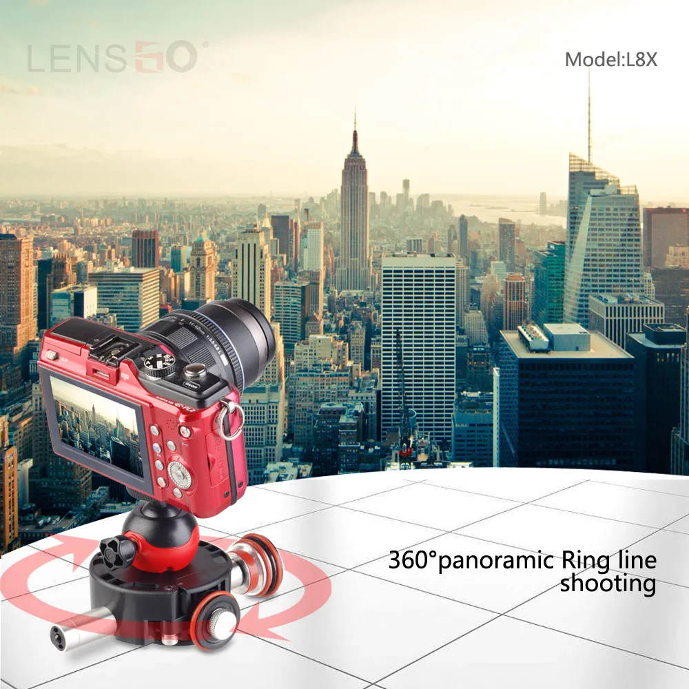 LENSGO Camera Video Track dolly Motorized Electric Slider Motor Dolly Truck for Nikon Canon DSLR ca