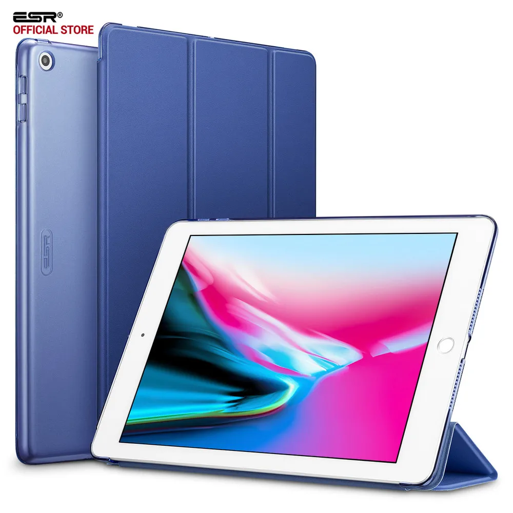 Case for iPad 9.7 2017 Cover ESR Yippee Color PU Leather+Ultra Slim Light Weight PC Back Cover Case for New iPad 2018 9.7 цена Case for iPad 9.7 2017 Cover ESR Yippee Color PU Leather+Ultra Slim Light Weight PC Back Cover Case for New iPad 2018 9.7 цены онлайн