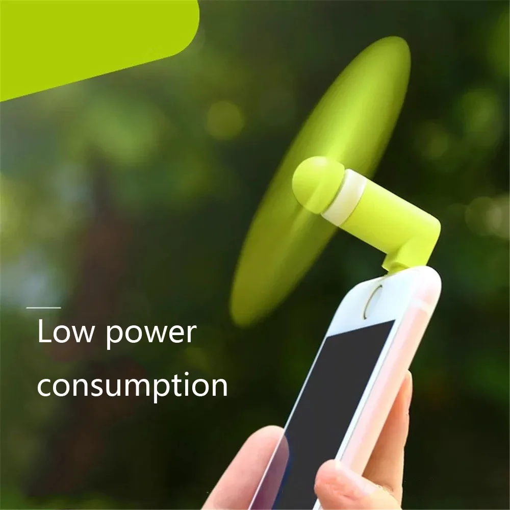 KA. Diffusor мини портативный легкий летний USB вентилятор 1 Вт 5 В Plug & Play TPE спортивный