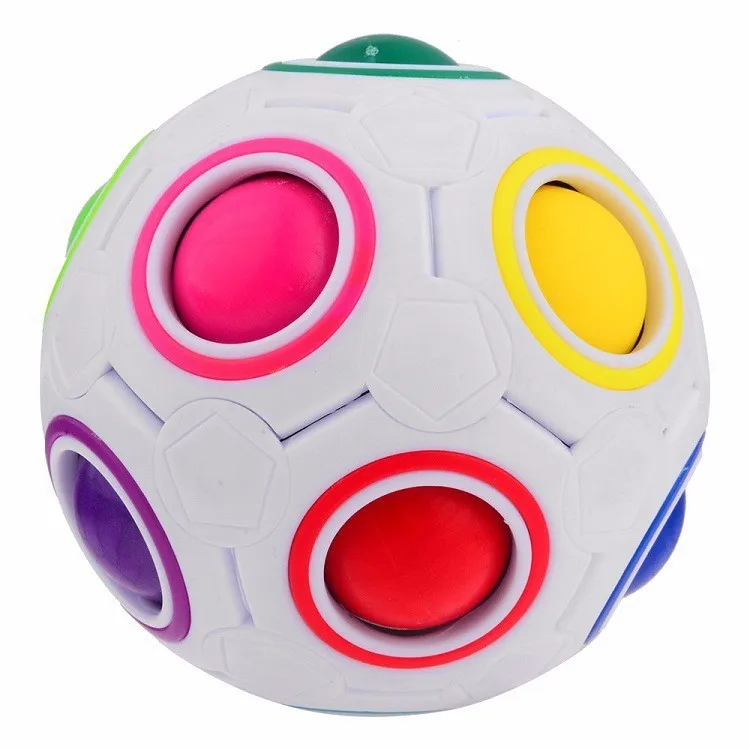 Сферический игрушки Magic Cube Новинка Радуга Футбол обучающий пазл& обучающие игрушки для Для детей и взрослых