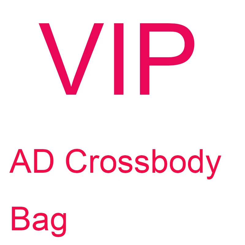 

AD Crossbody bag For VIP Drop Shipping