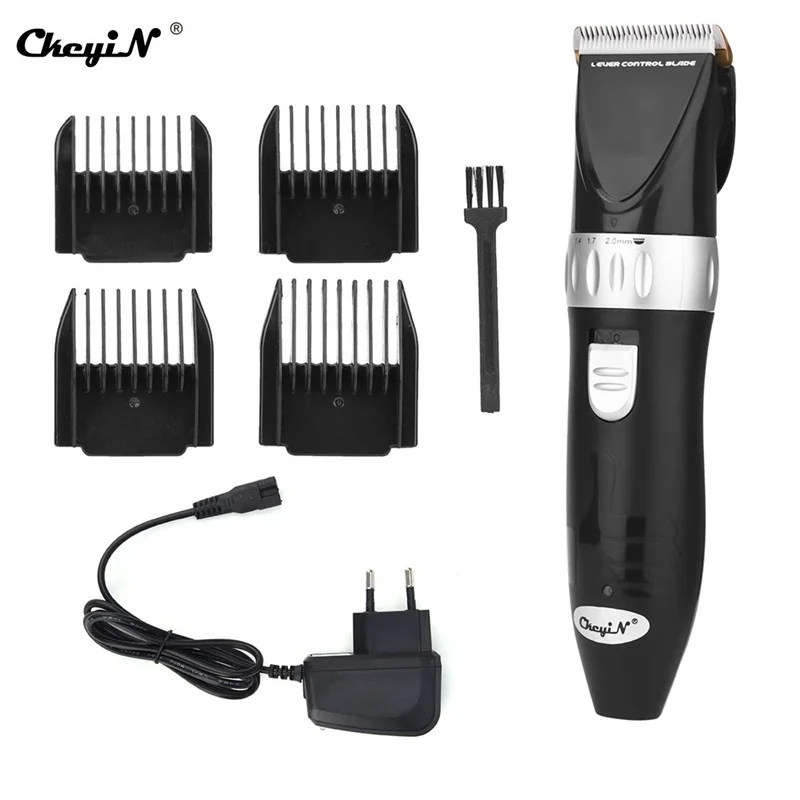 

Professional Hair Trimmer Hair Clipper Beard And Mustache Trimmer For Men Rechargeable Electric Shaving Cutter+4Pcs Limit Combs