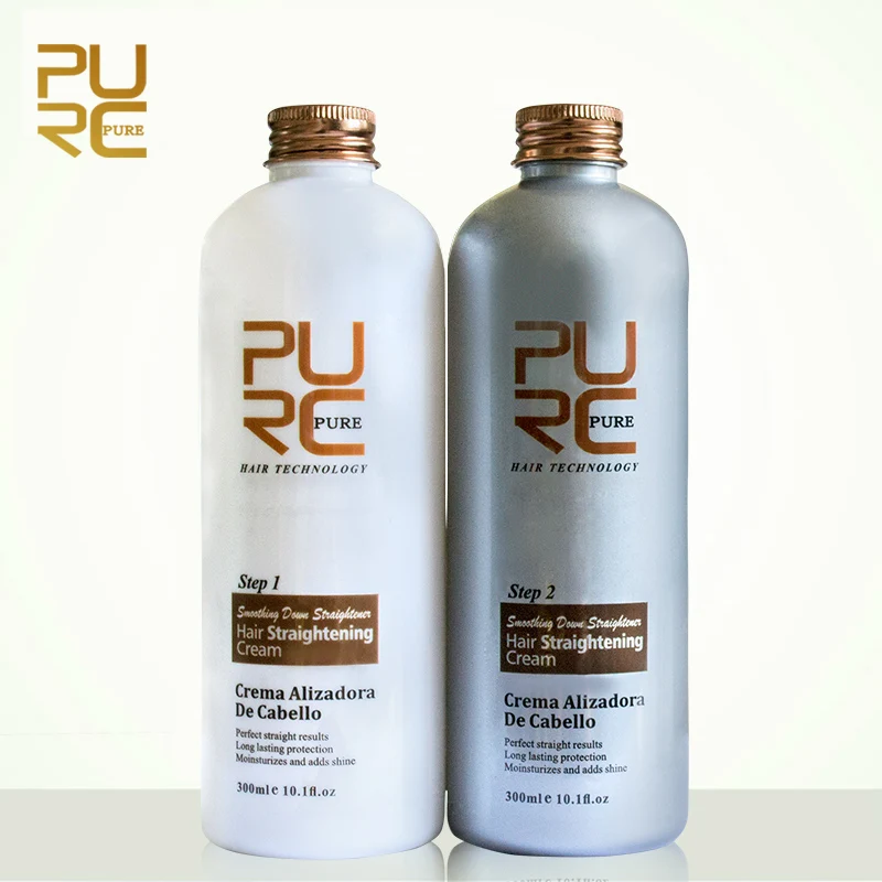 2017 New Products Purc Hair Straightening Cream Set Straightening