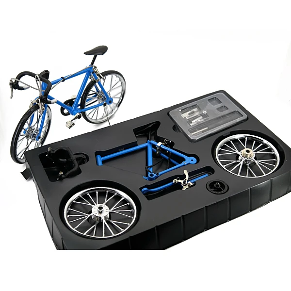 Модель велосипеда моделирование DIY сплав Горная дорога велосипед набор украшения Подарочная модель DIY модель игрушки обучающая модель