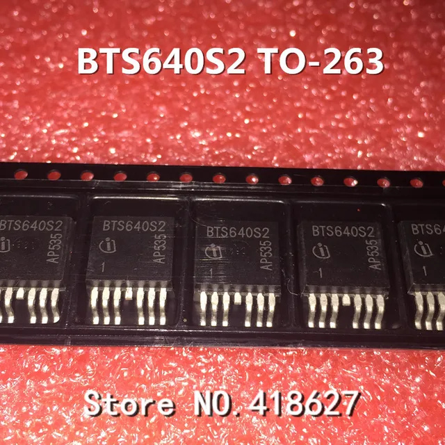 Best Value 50PCS/LOT BTS640S2  TO263-7 Automotive computer board fragile patch transistor