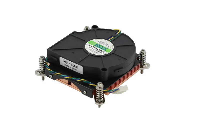 HCIPC P301 1 HCFB1 LGA1366 охлаждающий вентилятор и радиаторы кулер для ЦП медный сервера 1U