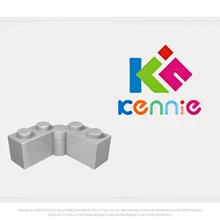 100 компл./лот Kennie DIY MOC аксессуары, совместимые с шарниром 1X2 верхняя часть шарнира 1X2 нижняя часть № 3830+ NO.3831Assembles Partic