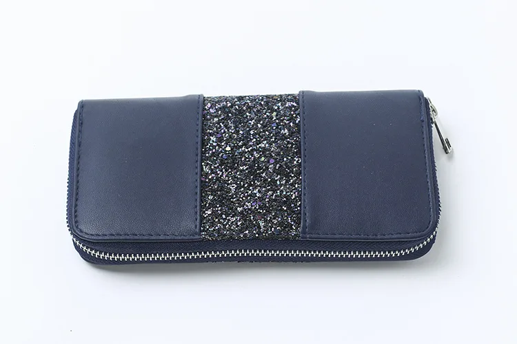 women wallet purse leather patchwork bags (3)