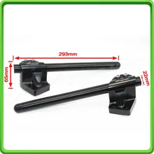 Для Kawasaki Ninja 300/EX300 2013 клип-Оны и руль трубы стиль черный