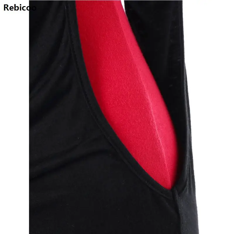 Beste Hals Faux Twinset Panel Cut Out Mouwloze Tank Top Vrouwen Zomer Kleding Mode Sexy Top Vrouwelijke Tanktop
