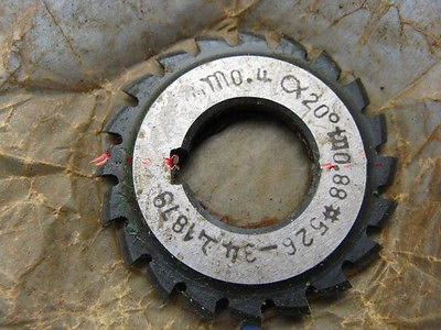 

Set 8Pcs Module 0.4 PA20 Bore16 1#2#3#4#5#6#7#8# Involute Gear Cutters M0.4 LF1