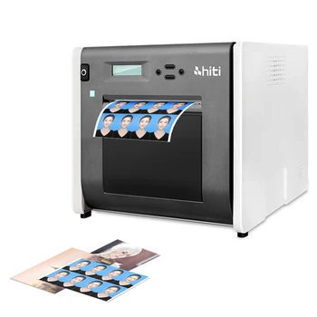 

P525l Thermal Sublimation Photo Printer 1 inch 2 inch ID snapshot printer Color photo printer for Photo Studio Digital