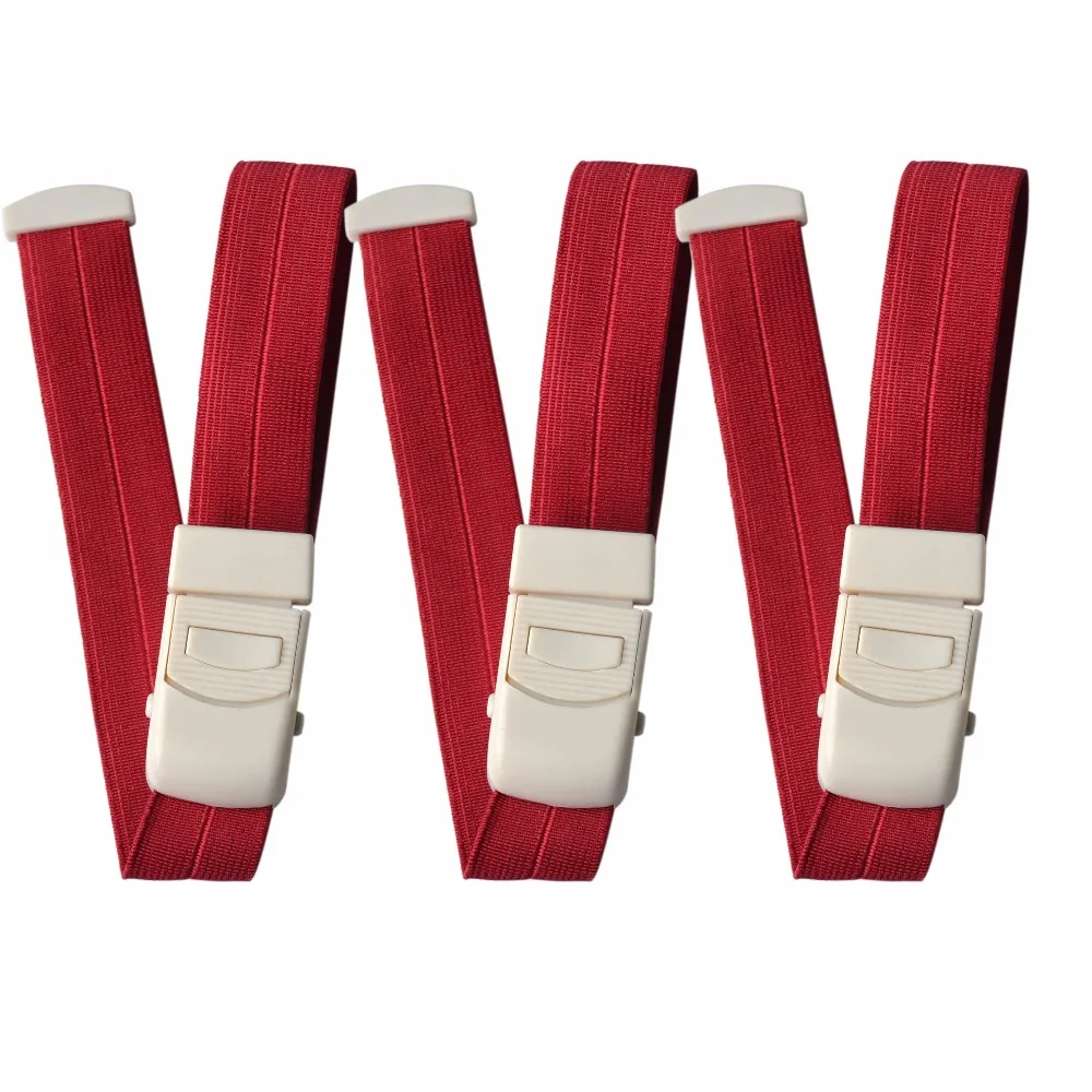 100Pcs/Lot Medical Quick Slow Release Tourniquet With Buckle For