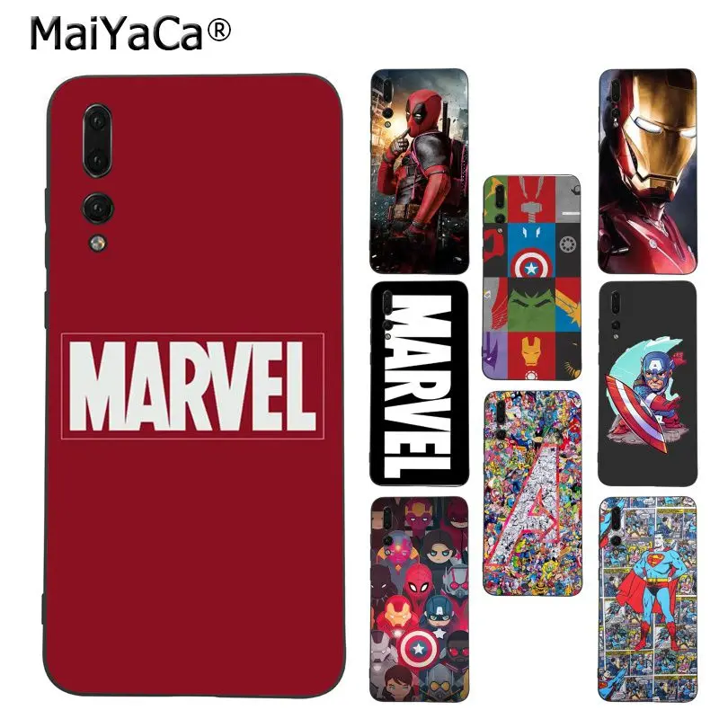 

MaiYaCa Deadpool iron Man Marvel Avengers Star Wars phone case for Huawei P9 P10 Plus Mate9 10 Mate10 Lite P20Pro Honor10 View10