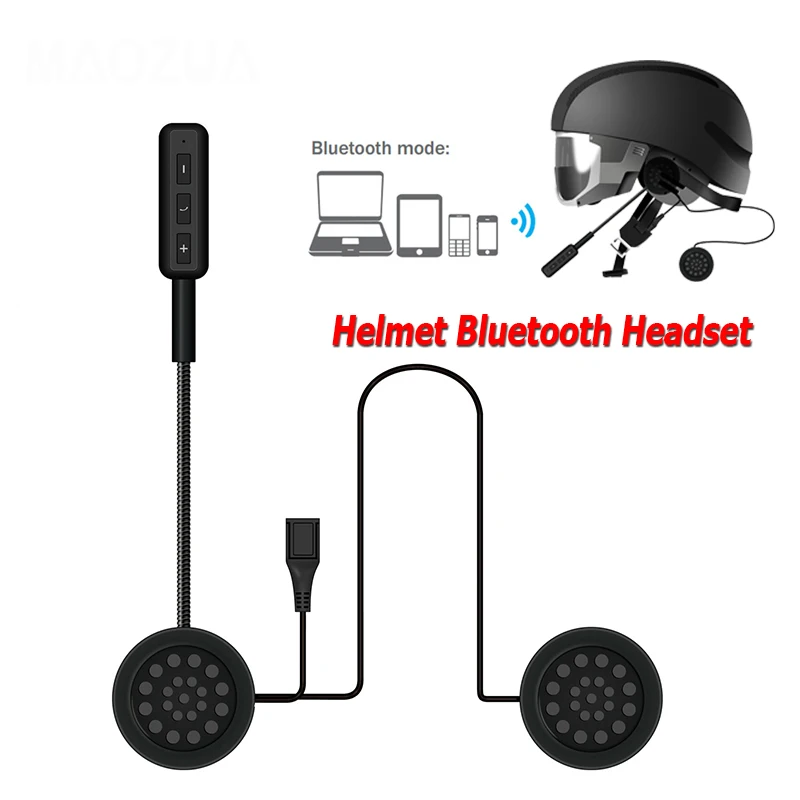 Беспроводная гарнитура для мотоциклетного шлема с поддержкой Bluetooth 4 1 и защитой