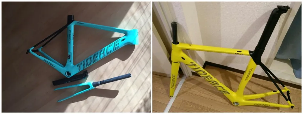 Perfect 2018 Tideace carbon fiber bicycle frame Di2&Mechanical racing bike carbon road frame+fork+seatpost+headset for carbon road bike 15
