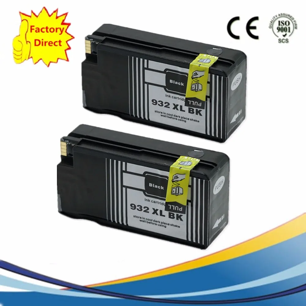 932 XL 932XL Замена чернильных картриджей для HP932 HP932XL Officejet 6100 6600 6700 7110 7610 струйный
