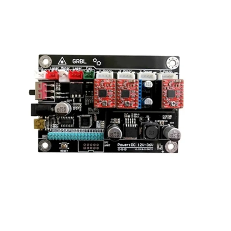 Мини DIY Лазерный Гравировальный Станок с ЧПУ Pcb фрезерование и резьба по дереву