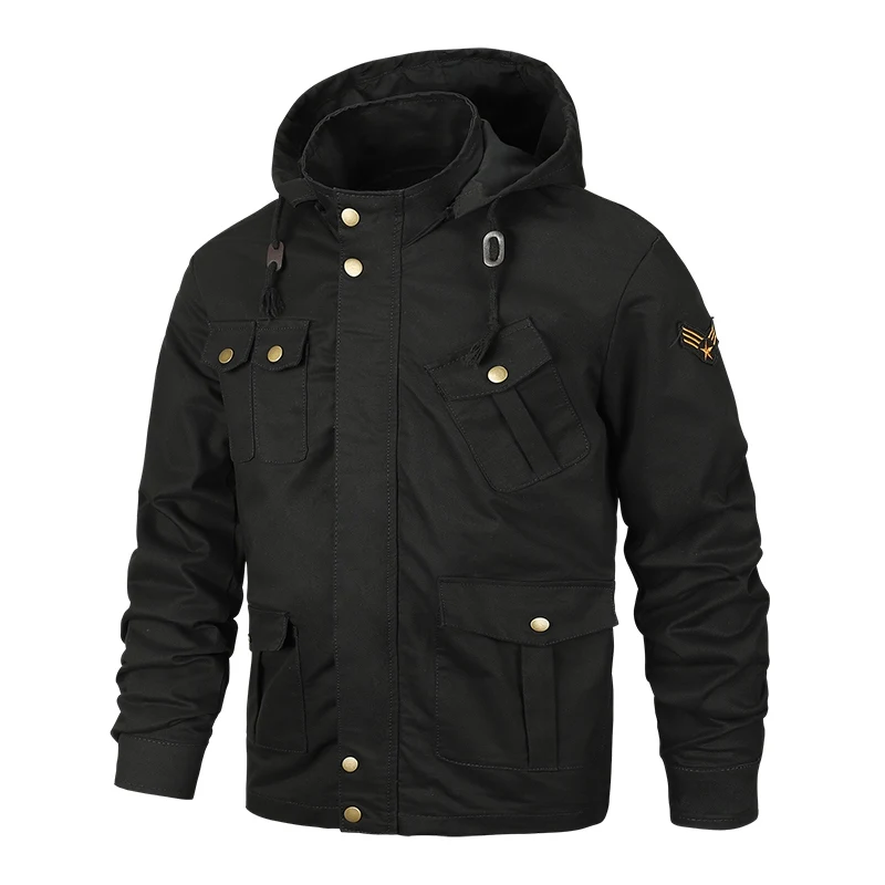 

Outdoor Men's Windproof Jacket Camping Hiking Trekking Soft Shell Sportswear Coats Fishing Ski Tactical Windbreaker Clothing 6XL