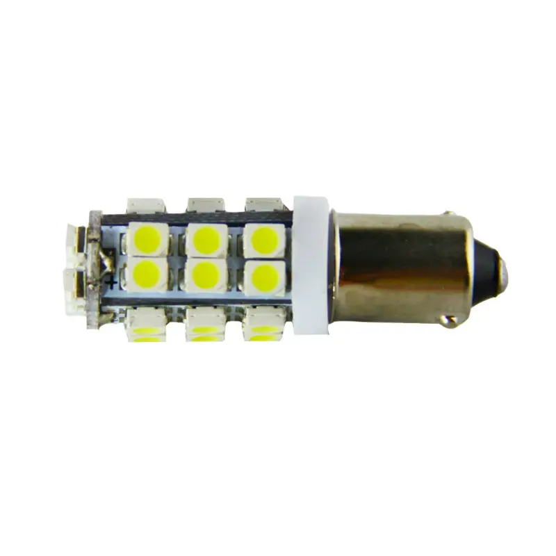 100 шт. Ba9s 1895 57 T4W 182 1445 белый 28 1210 SMD светодиодный светильник для номерного знака