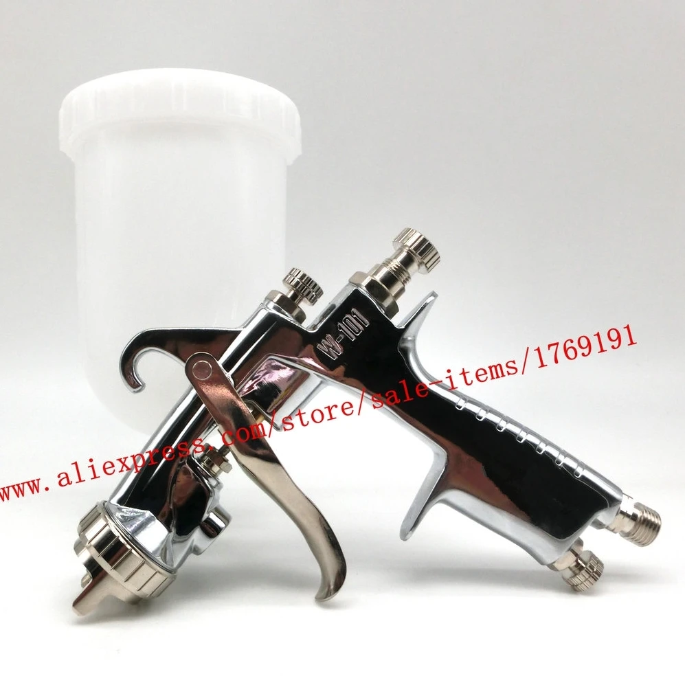

plastic 400cc cup SPRAY GUN W-101 air spray gun hand manual spray gun,1.0/1.3/1.5/1.8mm Japan quality,W101 SPRAYER air spray gun