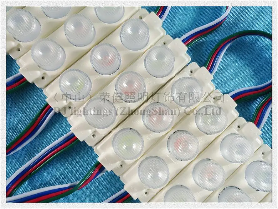 led module light injection 3030 3 led rgb (1)