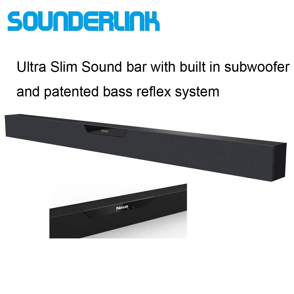 Sounderlink Neus 2 канальный беспроводной Bluetooth динамик vitrual 3D объемный звук домашний