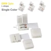 2pin 3pin 4pin 5pin 8mm 10mm 12mm L Shape LED Connector For connecting corner right angle 3528 2812 5050 RGB rgbw LED Strip ► Photo 2/6