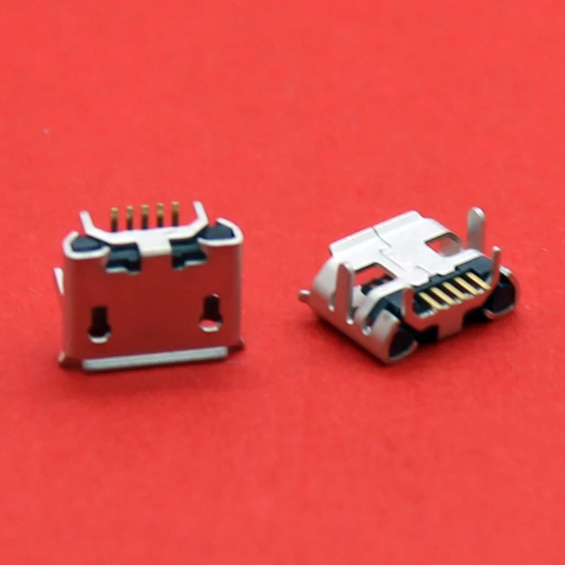 Cltgxdd 10 шт./лот Micro USB 5 контактный длинный гнездовой разъем G32 коннектор OX Horn