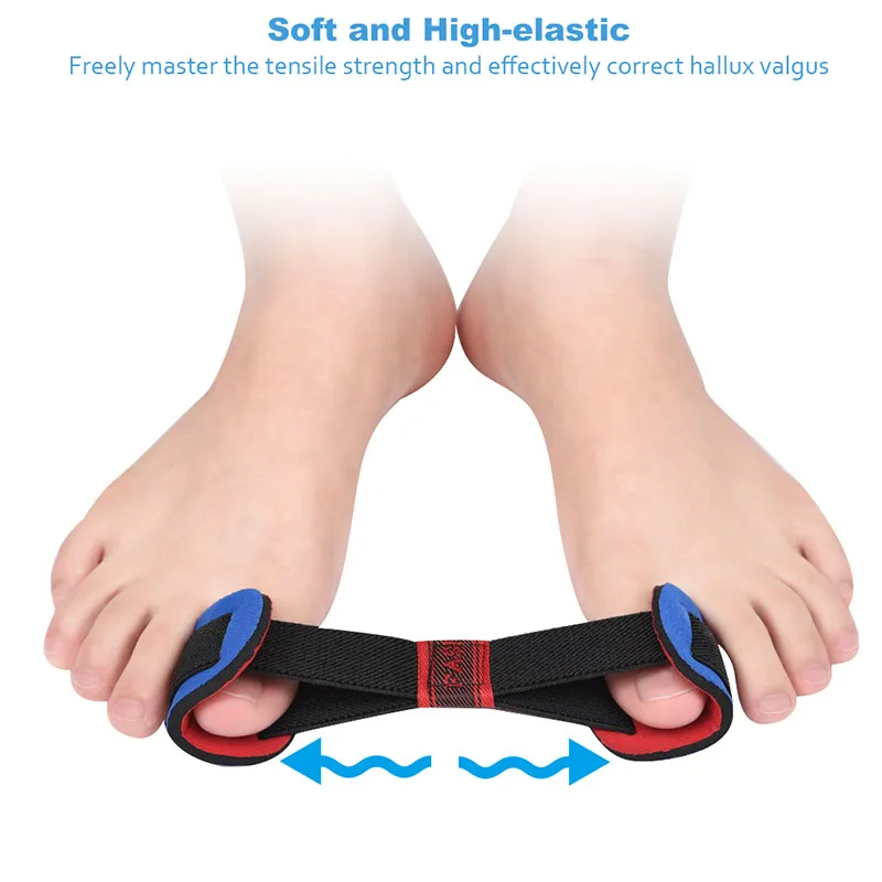 Soumit 5pcs/sets Pain Relieve Pad Orthotics Overlapping Toes Correction Care Cushiontoe separators For correction pads toes