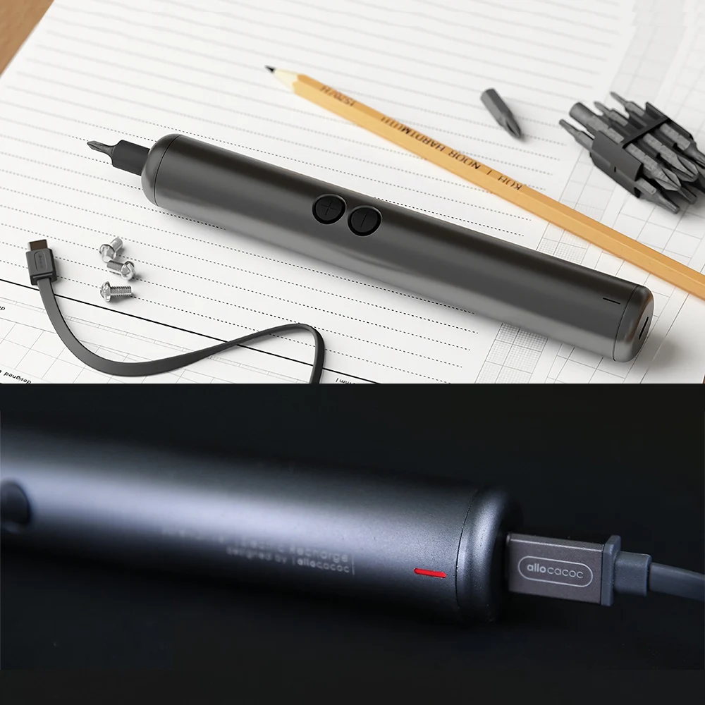 

Wireless Rechargeable Electric Screwdriver With 19 Bits High Torque Power Electric Screwdriver for Repairing 1500mAh Power Tools
